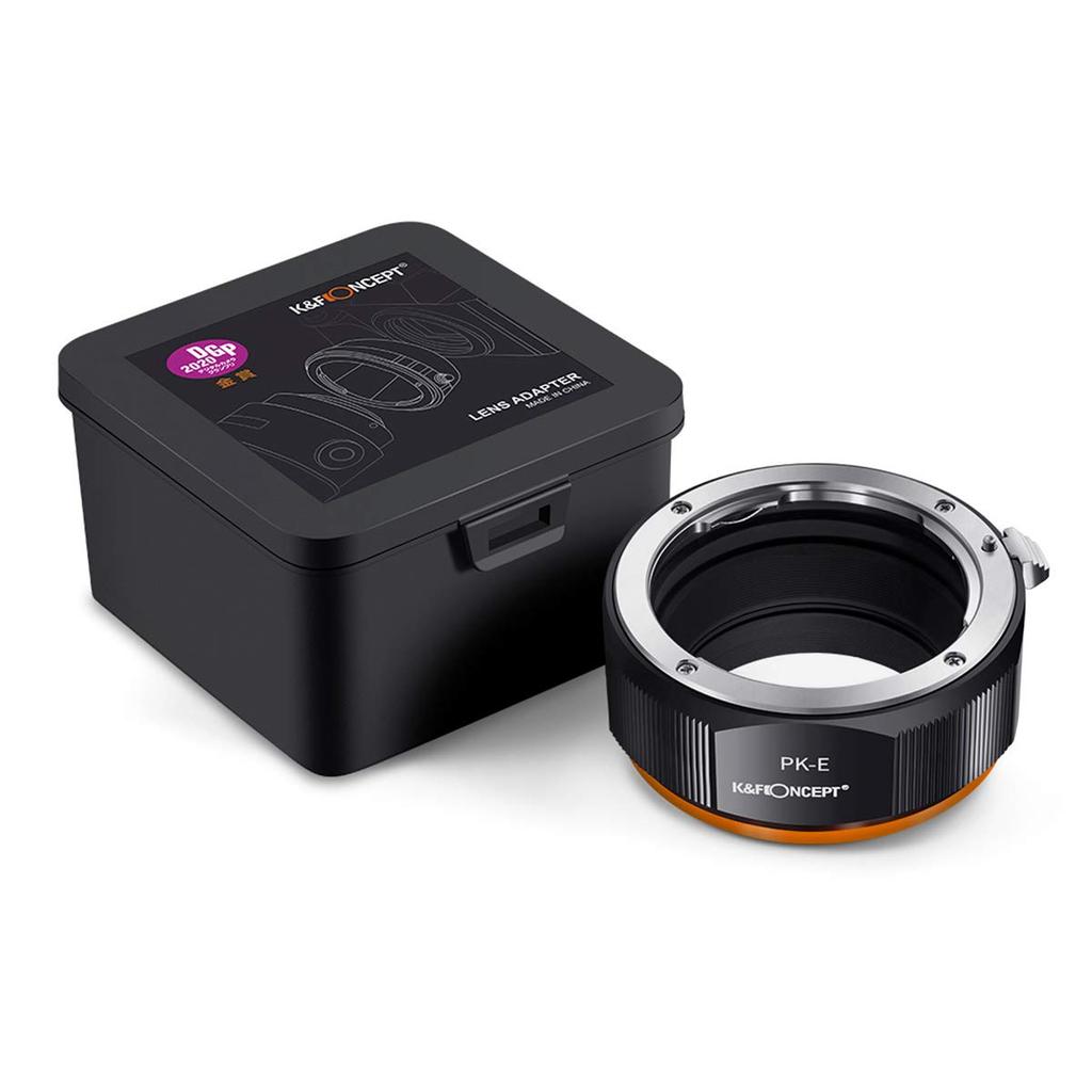 Concept Lens Mount Adapter P Series K Mount Lens Sony E Mount K&F KF-PKE.P (Pentax Conversion)
