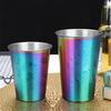 350/500ml 304 Stainless Steel Metal Cup Beer Cups Wine Coffee Household Office Bar Travel Camping Mugs Drinking Coffee Tea Mug