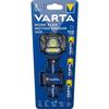 Frontale-VARTA-Work Flex Motion Sensor H20-150lm-Allumage Mains Libres-8 Niveaux d'éclairage-IP54-3 Piles AAA Incluses