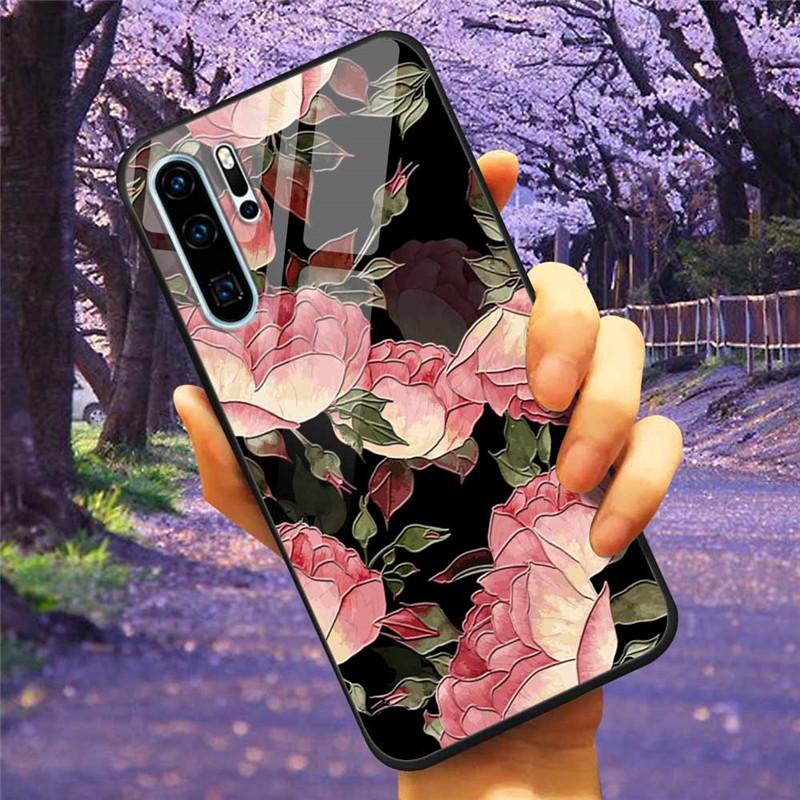 Чехол для телефона Huawei P30 Pro Lite Чехол Закаленное стекло Космический Волк Лев Funda для HUAWEI P30 Lite Роскошные чехлы P30Pro P 30 Кошка