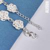 925 Sterling Silver Romantic Rose Bracelet Fashionable Wedding Jewelry