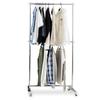 Iris Plaza Hanger 2 Load Capacity Pipe Hanger Rack, Tiers, 156kg, Silver, CW3001-H5,