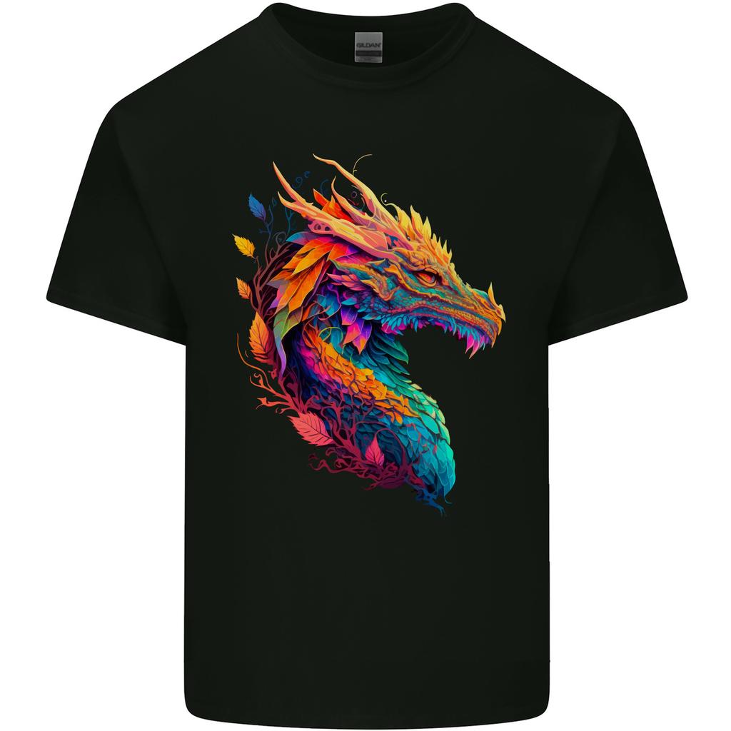 A Fantasy Dragon Unisexs Light Cotton TShirt