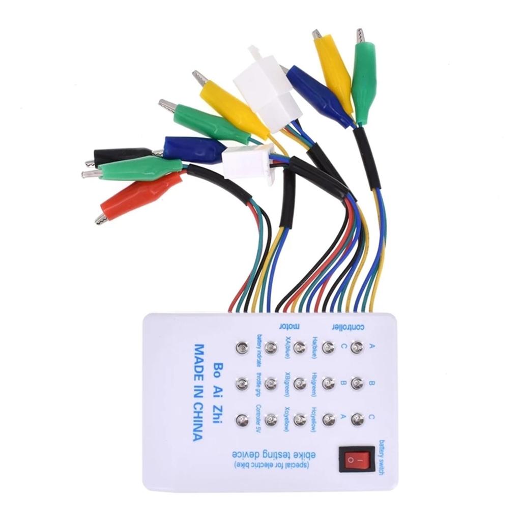 Brushless Motor Tester Electro Car E Bike Scooter Brushless Motor Controller Tester 24V 36V 48V 60V 72V