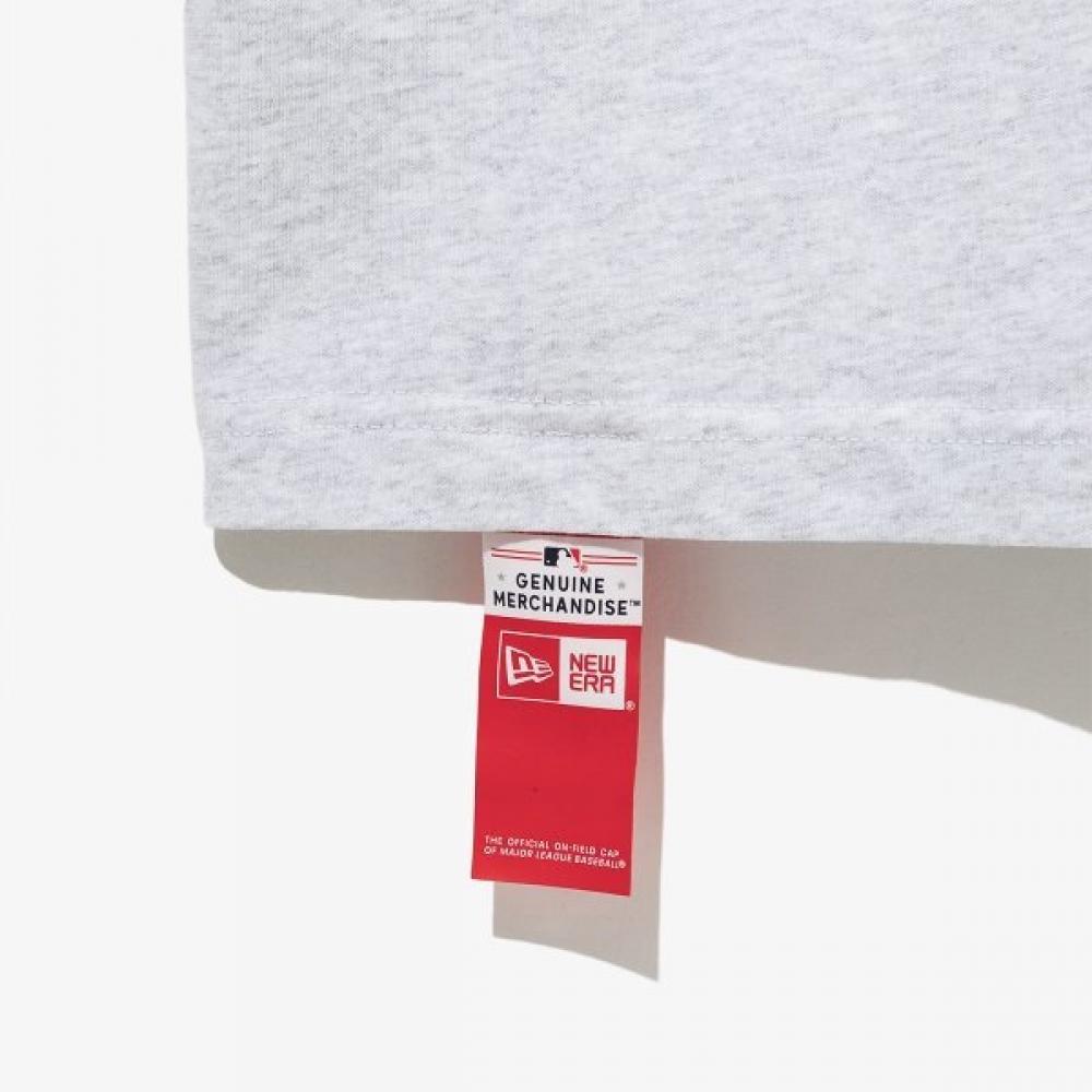 Футболка New Era Mlb New York Yankees Raglan, вечерняя, синяя 14679817 S