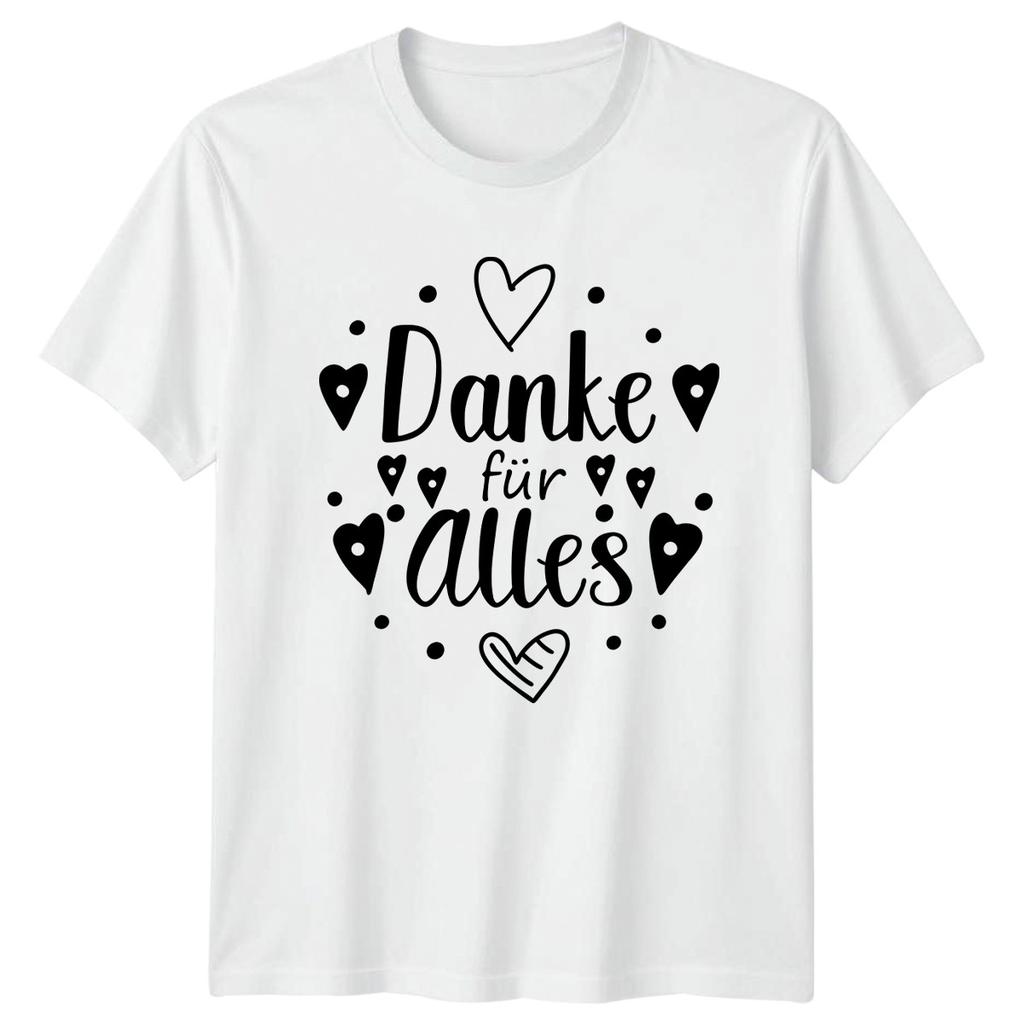 Danke Fr Alles TShirt GerUnisex Appreciation Gratitude Gift For Him And Her