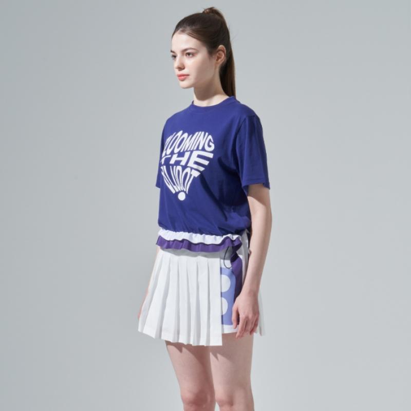 Blu DoT HearT Graphic Tape PoinT T shirT Vi