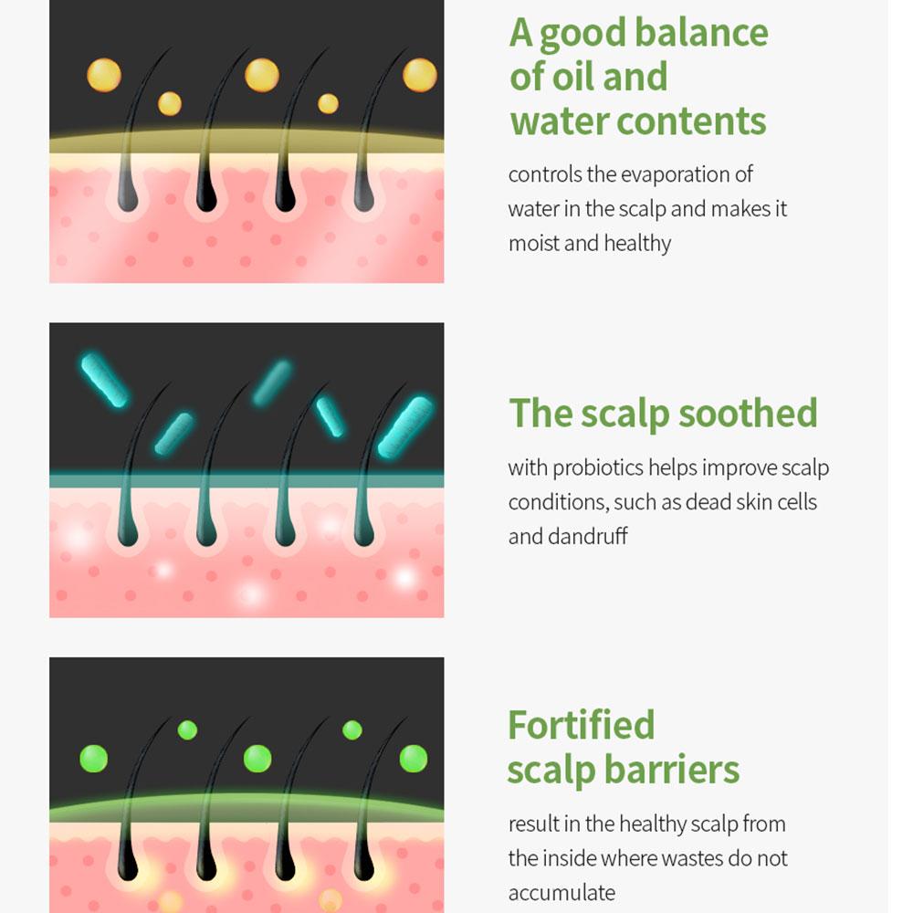 Masil 5 Probiotics Apple Cider Vinegar Shampoo 1Pack(0.3floz X 20ea) Travel Portable Reduces Itchy Scalp Dandruff Frizz Restores