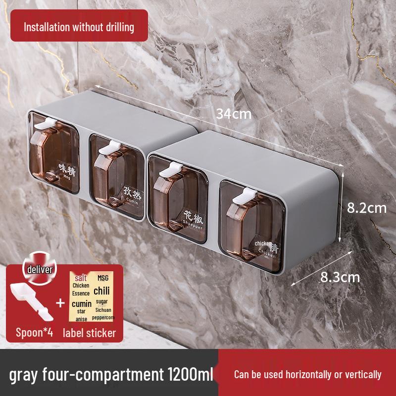 Вращающийся многосекционный набор емкостей для приправ для кухни