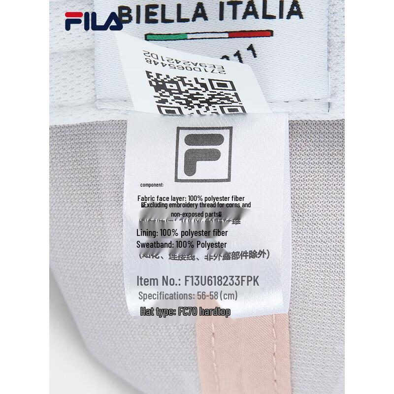 Fila Женская Модная Спортивная Бейсболка