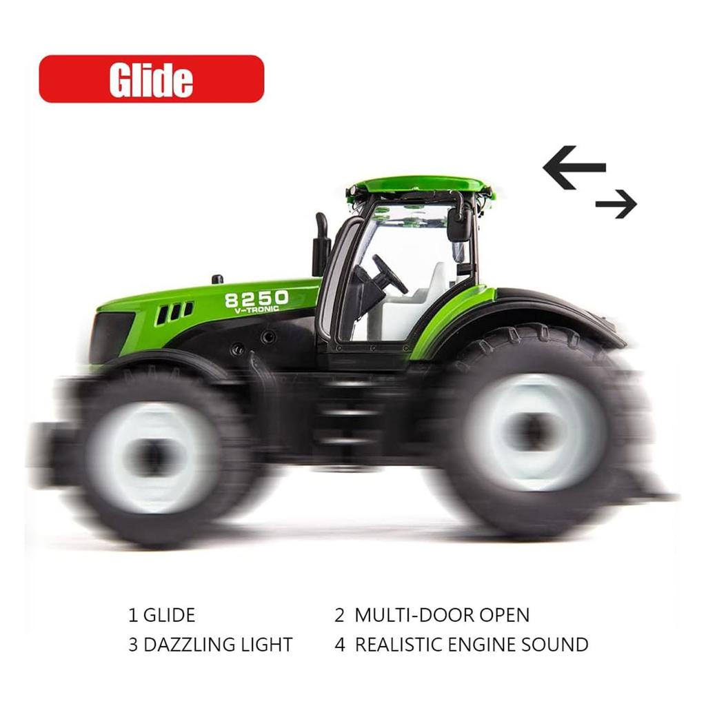 1: 30 игрушек-тракторов из сплава