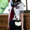 Cute Shoulder Bag Plush Handbag for Decor 5Pcs Panda Novelty Purse