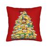 Cartoon M-Minions Christmas Pillowcase Soft Fabric Cushion Cover Decorative  Throw Pillow Case Cover Car Zippered 45X45cm