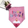 Decor Birthday Costume Cat Dog Headwear Cap Hat Bandana Pet Birthday Caps/Bibs Sequin Design