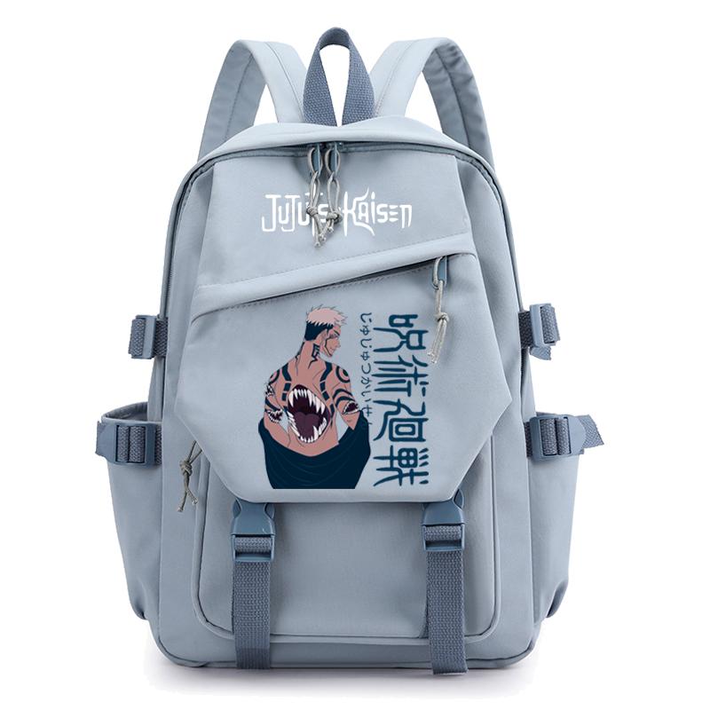 Студенческий рюкзак Kawaii в стиле аниме Kaisen, легкие сумки, рюкзак для мальчиков и девочек, школьная сумка для школы