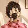 Plush Fabric Plush Cat Headband Cat Shape Plush Scrunchies Kitten Headband  For Girls Women