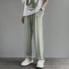 Свободные прямые брюки Ice Silk 2024 года: Модный повседневный стиль для весны и лета