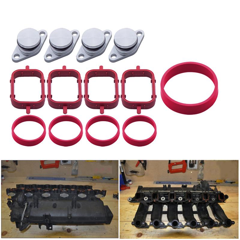 4*22mm / 4* 33mm Swirl Blanks Flaps Repair Delete Kit for BMW E87 E46 E90/91/92 E39 E60/61 E38 E65 E83 E53 E70 M47 M57 ect.