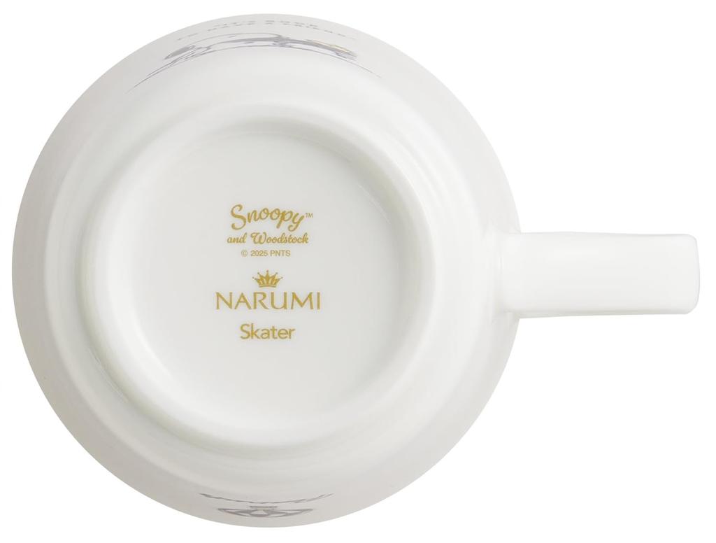 Skater Large Dishwasher Narumi Bone Made in Snoopy Mug, 290ml, Safe, China, Japan, Badge, CBMG30-A