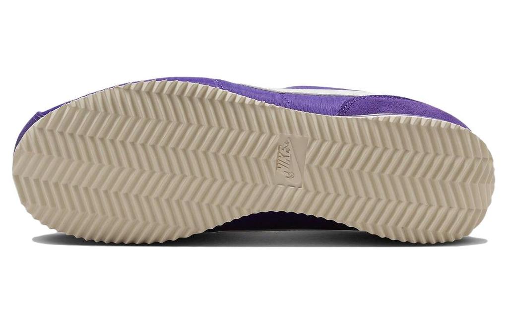 Nike Cortez Текстильное Поле Фиолетовый Алабастр Безопасный Оранжевый Вершина Белый Женский DZ2795-500