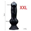 Realistic Huge Dog Dildo Anal Plug With Suction Cup Silicone Big Butt Plug Prostate Massager Adult Sex Toys for Men Women Sextoy
