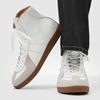 Dexun Shoes Men'S High-Top Board Shoes Casual Classic Retro Boots Comfortable Short Boots Men'S Lace-Up Fashion Boxing Boots Commuting
