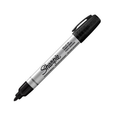 Маркер Sharpie с металлическим корпусом 12 шт.. (пуля)