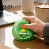 Glittery Christmas Themed Stress Balls Buns Squeeze Toy, Slow Rebound for Anxiety Relief, Soft Sensory Relief Gifts Fidget Toys with Santa Snowman Elk