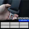 BAI1 For Benz 2/4/8PCS Metal Car Interior Decoration Sticker Badge Decal Accessories CLS SLK Sport ML C200 C260 C300 W205 CITAN VITO