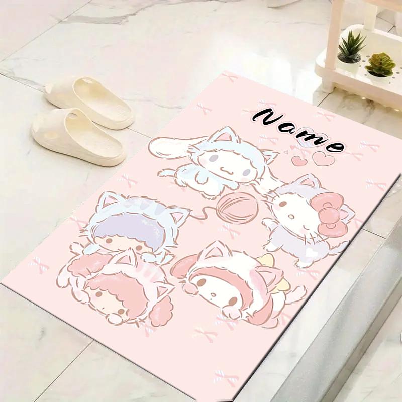 Custom 1Pc Space Friends Celebration Rug Office Carpet Indoor Outdoor Entrance Doormat Nonslip Soft And Comfortable Living Room D2915317