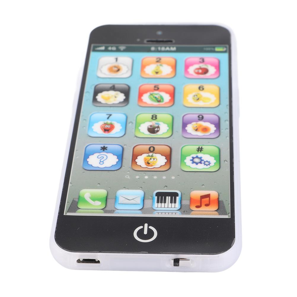 Детский телефон игрушка воспроизводит музыку сотовый телефон мобильный телефон изучение английского языка обучающая игрушка подарок для ребенка