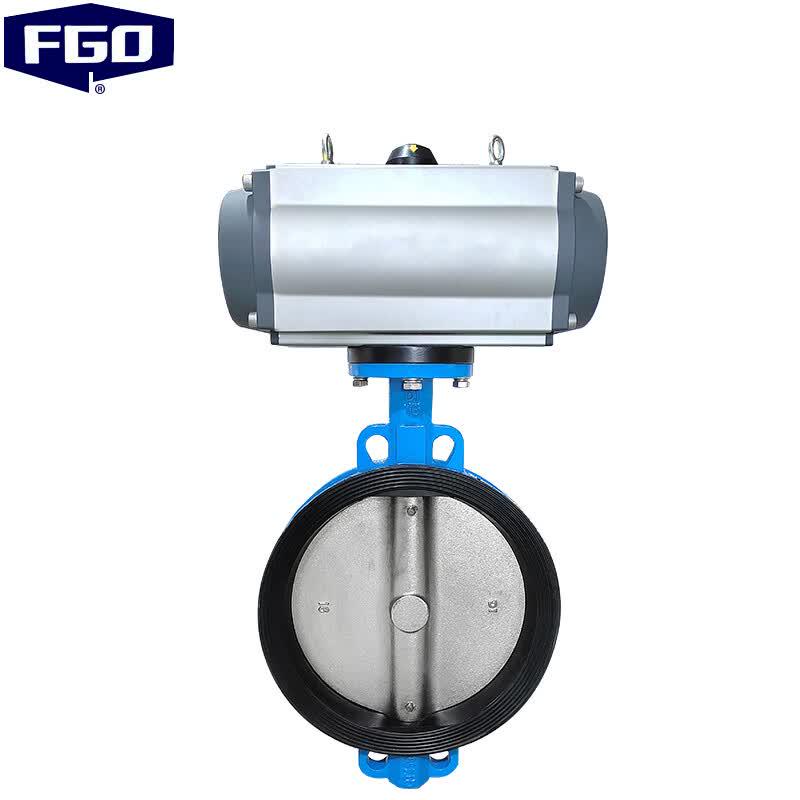 FGO Pneumatic Butterfly Valve with EPDM Seal
