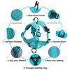 Breathable Pet Harness With Reflective Straps And Adjustable Size For Cats And Dogs