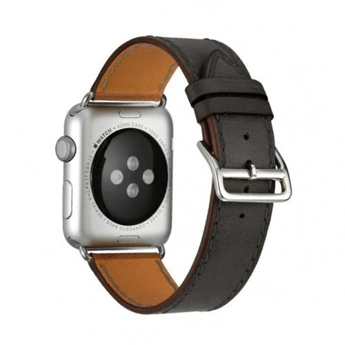 Кожаный ремешок для Apple, ремешок для часов 44 мм, 40 мм, 45 мм, 41 мм, 38 мм, 42 мм, браслет из натуральной кожи с одним туром, iWatch series 5, 4, 3, 6 se 7