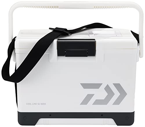 Daiwa Cool Line SU800X Белый Рыболовный Ящик-Холодильник, Компактный, 8 Литров
