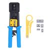 Клещи для обжима сетевого кабеля Клещи-трещотка Инструмент для обжима разъемов RJ для разъемов 8P 6P RJ