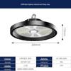 Круглая UFO-сенсорная светодиодная светильник высокой мощности Xuanyong 200 Вт