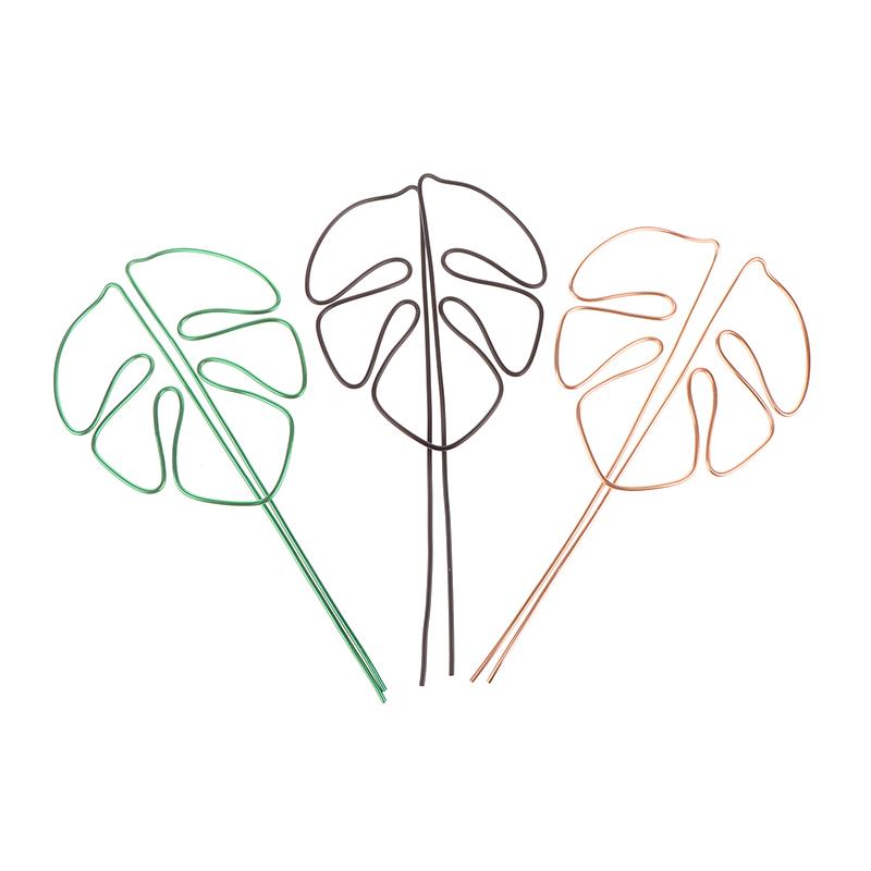 Подставка для растений в форме монстеры, прочная опора из сплава, простая установка, декоративная подставка для растений небольшого и среднего размера