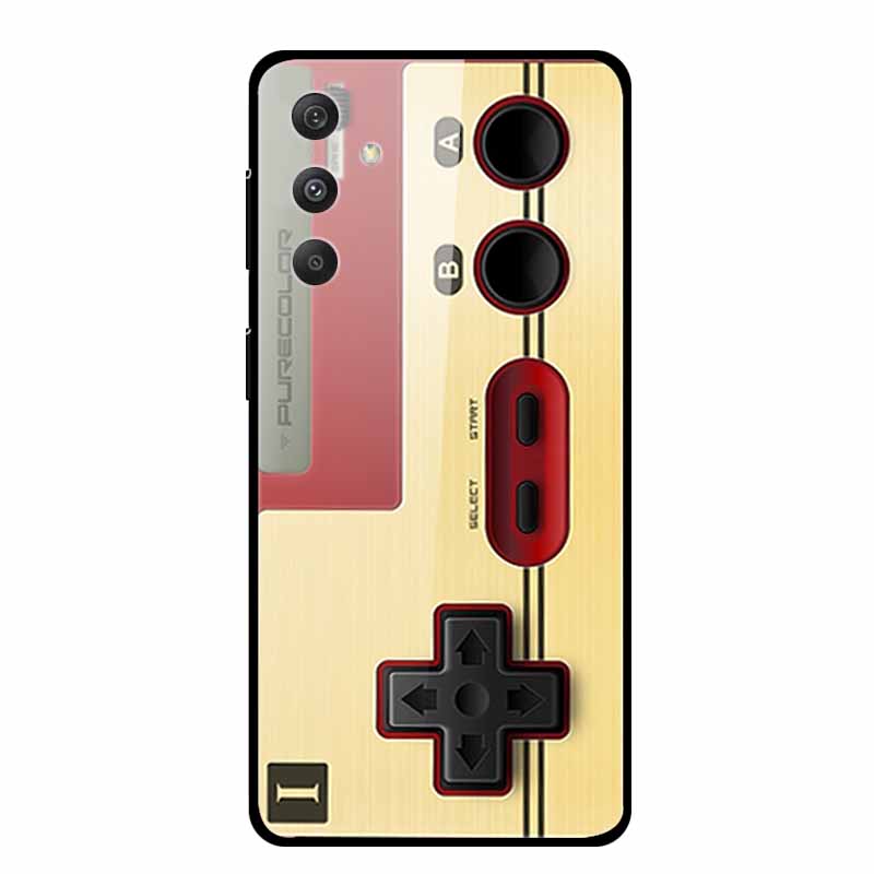 Tempered Glass Case For Samsung Galaxy A55 5G Glass Case Hard Back Cover Soft Bumper For Samsung A55 Case A 55 Phone Cover Coque