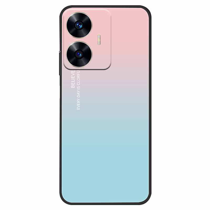 Чехол для телефона Realme C55 Черный Силиконовый Fundas Для Realme C55 RMX3710 ТПУ Мягкая Задняя Панель Coque Звезда Нарисована на RealmeC55 C 55