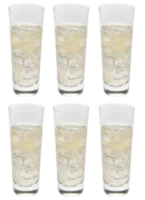 Стакан для зомби Toyo Sasaki Glass New Conical Zombie 360 мл Набор из 6 штук Сделано в Японии Можно мыть в посудомоечной машине Стеклянные стаканы Стаканы для сока Стаканы для пива Стаканы для хайбола