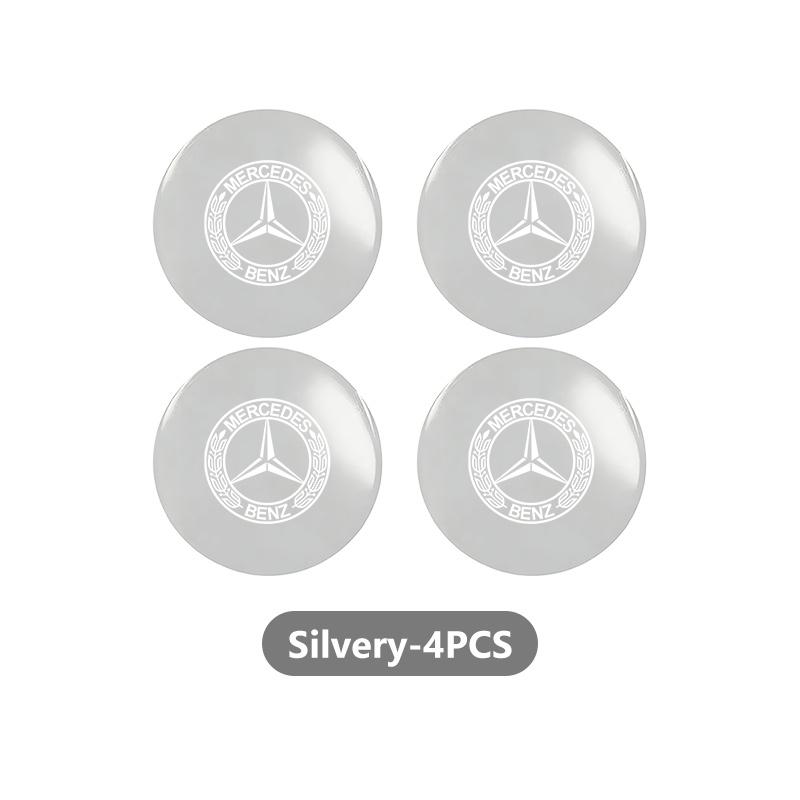 Car Wheel Center Hub Caps Alloy Wheel Center Cap Label Stickers Accessories For Benz AMG VIANO GLB GLC W108 W124 W126 W169 W176