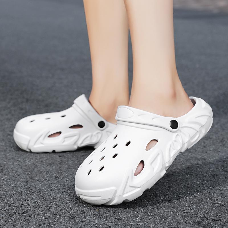 Сандалии, тапочки для мужчин, обувь для мужчин, модные вентилируемые, износостойкие, мягкие и удобные, унисекс, нескользящие в помещении и на улице.