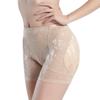 Women Lace Breathable Padded Seamless Mid-waisted Body Shaper Briefs