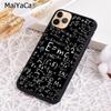 Math For iPhone 17 Air 16 15 14mulas of Rubber Equations Phone Case For iPhone 17 Air 16 pro max 15 14 plus 12 13