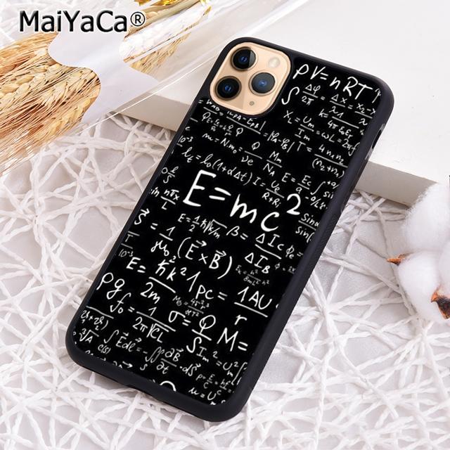 Math For iPhone 17 Air 16 15 14mulas of Rubber Equations Phone Case For iPhone 17 Air 16 pro max 15 14 plus 12 13