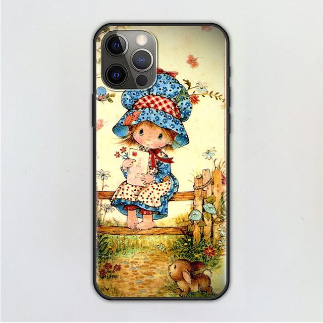 Чехол для мобильного телефона для Iphone 14 12 Mini 11 Pro X Xs Max Xr 8 7 6 6s Plus черный силиконовый чехол из ТПУ Fundas с рисунком Сары Кей