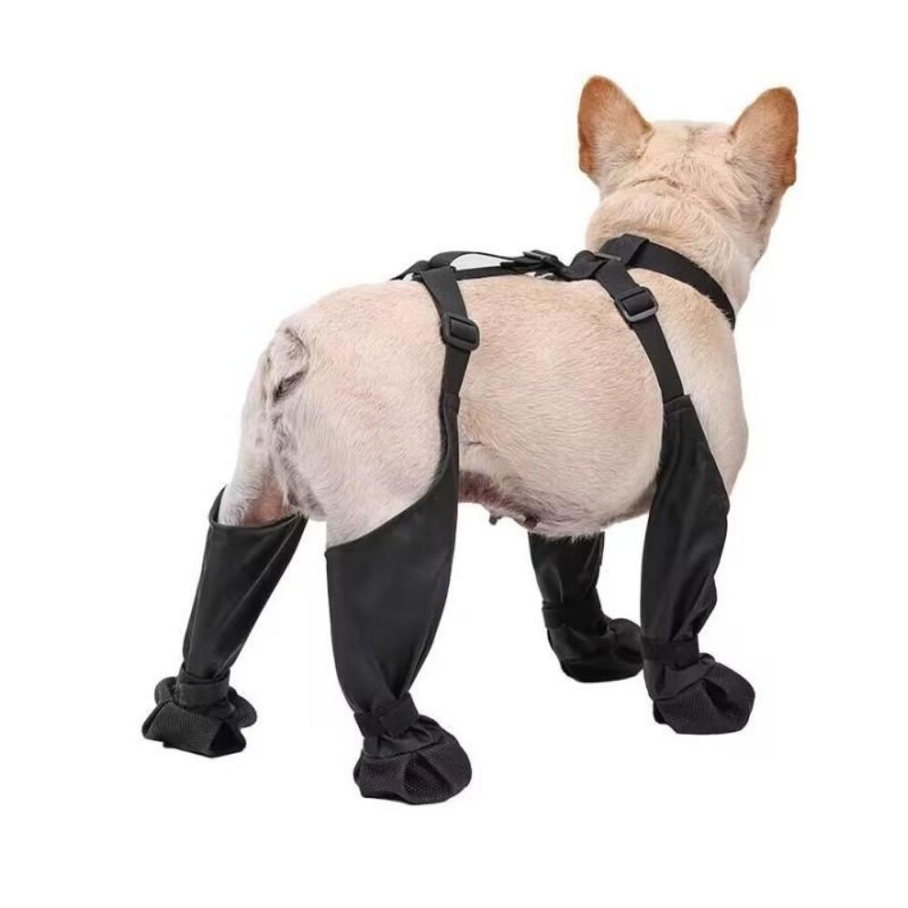 Водонепроницаемая обувь для собак – Уличные грязезащитные ботинки для питомцев с противоскользящей подошвой, ботиночки для собак на все сезоны, для маленьких и крупных собак (XS-XXL)