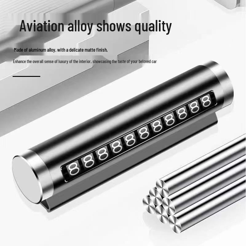 Автомобильный ролик Временная парковочная табличка и Украшение номерного знака