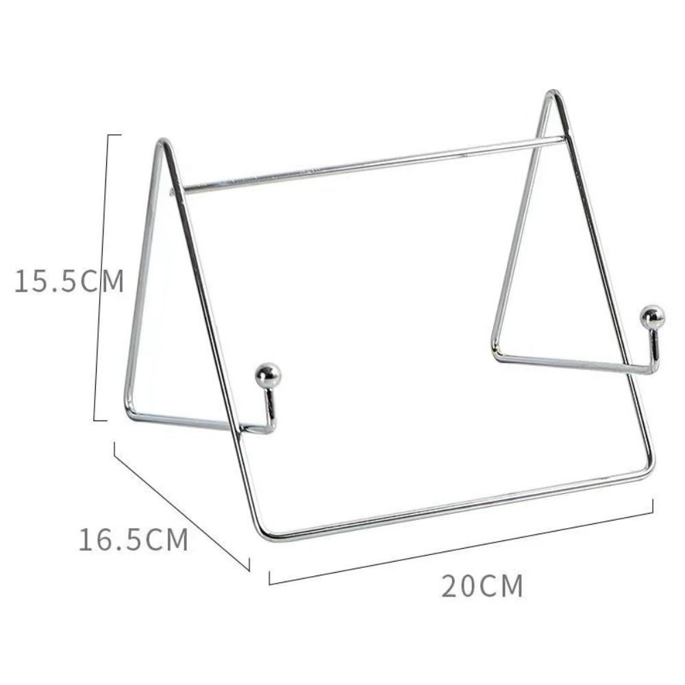 Портативная настольная подставка для чтения книг в стиле Ins, новая металлическая плоская поддержка